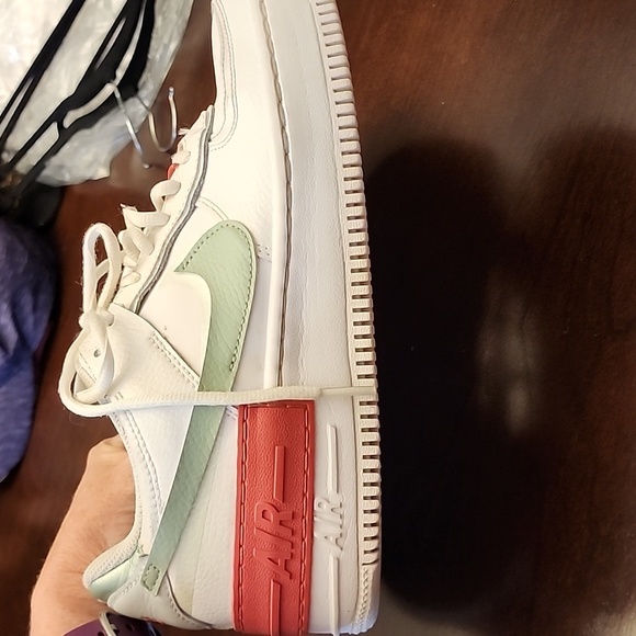 AIR FORCE ONE pink & green sz 10 - Picture 4 of 10